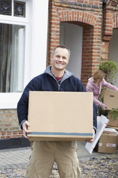 Boxes and furniture prepared for same day removals in Hackney
