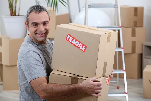 Hackney house removals team helping with a local residential move