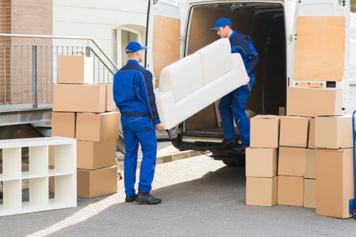 Assorted removal boxes and tape suitable for residential and business packing