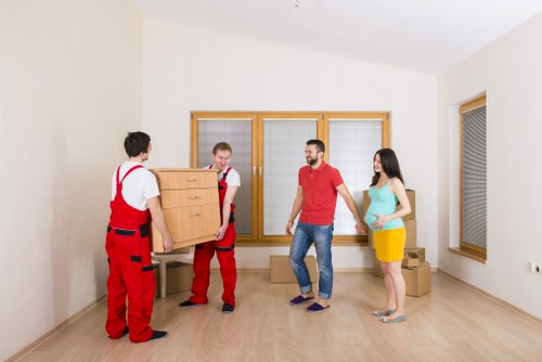 Local team handling sofa and wardrobe pickup in Hackney