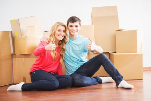 Preparation for a man with van booking in Hackney