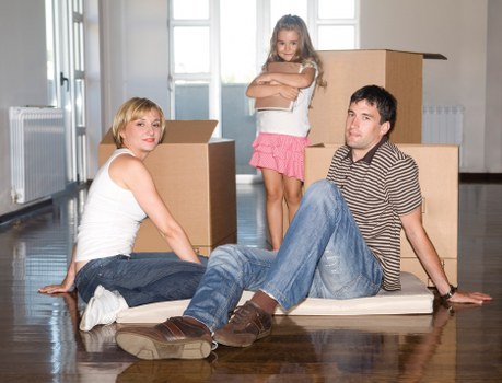Supervisor checking records before responding to a moving complaint
